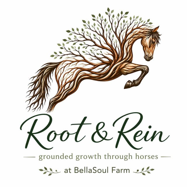 Root & Rein — grounded growth through horses, at BellaSoul Farm